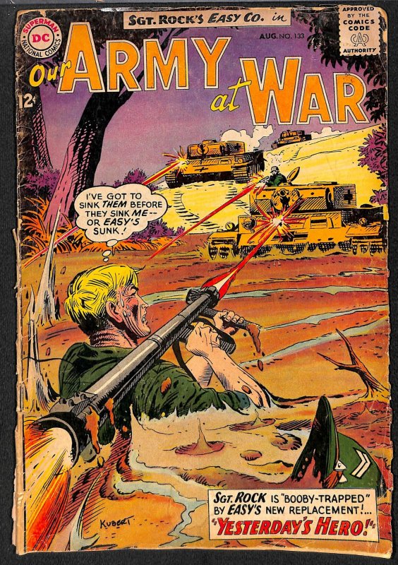 Our Army at War #133 (1963)