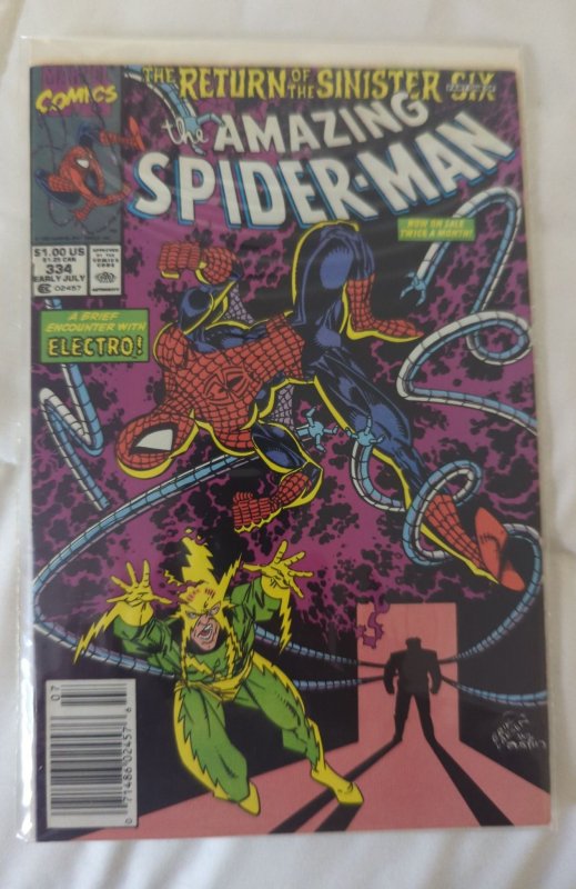 The Amazing Spider-Man #334 (1990) Spider-Man 