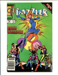 Dazzler #40 - First Appearance Outriders, X-Men, Newsstand! (8.0) 1985