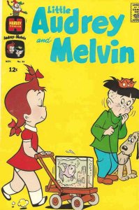 Little Audrey and Melvin #36 VG; Harvey | low grade comic - save on shipping - d