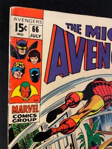 THE AVENGERS #66 VG+ Condition