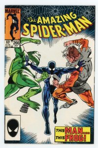 Amazing Spider-Man #266 Peter David Frog-Man Black Cat Spider-Kid VF+