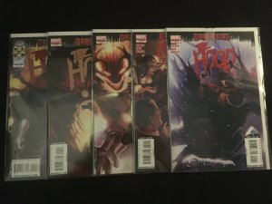 DARK REIGN: THE HOOD #1, 2, 3, 4, 5 VFNM Condition