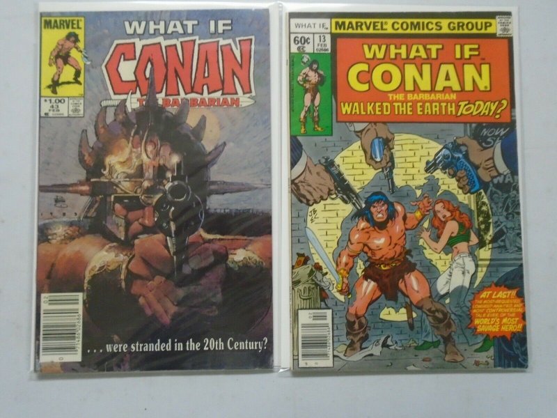What If? lot 2 different Conan issues 6.0 FN (1979+84)