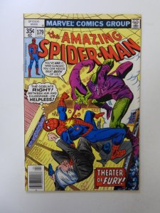 The Amazing Spider-Man #179 VG condition moisture damage