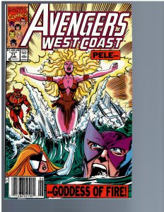 Avengers West Coast #71 (1991)
