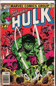 The Incredible Hulk #245 (1980) Hulk