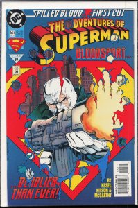 Adventures of Superman #507 (1993) Superman