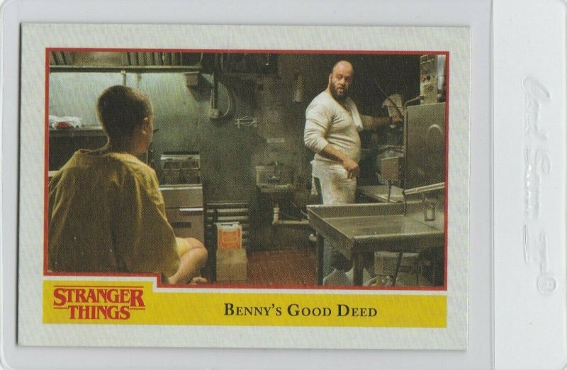 Stranger Things Benny's Good Deed 14 Topps Netflix 2018 Season One trading