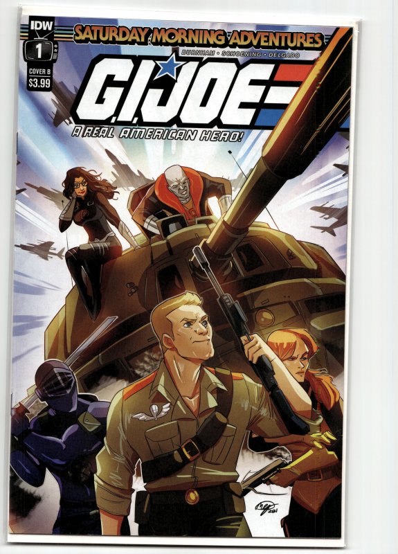 G.I. Joe: A Real American Hero: Saturday Morning Adventures #1 Cover B (2022)