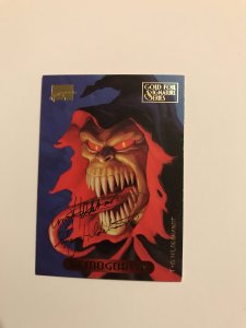 DEMOGOBLIN #30 card : 1994 Marvel Masterpieces, NM; GOLD SIGNATURE Hilderbrandt