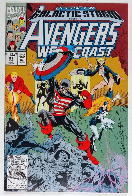 Avengers West Coast #81 (1992)