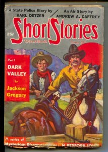 Short Stories 6/10/1937-William R Reusswig cover art-Pulp adventure-Park Val...