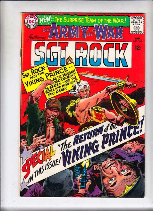 Our Army at War #162 (Jan-66) FN/VF- Mid-High-Grade Easy Company, Sgt. Rock