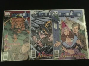 DOCTOR WHO: A FAIRYTALE LIFE #1, 2, 3 VFNM Condition