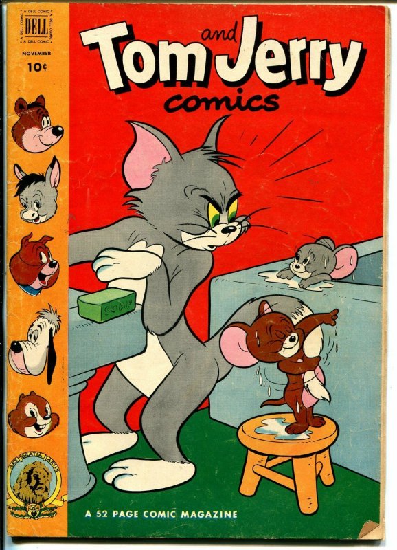 Tom & Jerry #98 1952-Dell-MGM Cartoons-Benny Burro-Barney Bear-Tuffy-VG