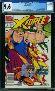 X-Force #5 (1991) CGC 9.6 NM+