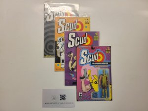4 Scud Fireman Press Comic Books #2 4 5 6 52 LP4