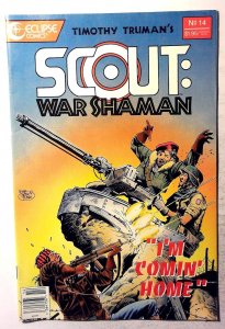 Scout: War Shaman #14 (1989) Eclipse Comics 1st Print Comic Book