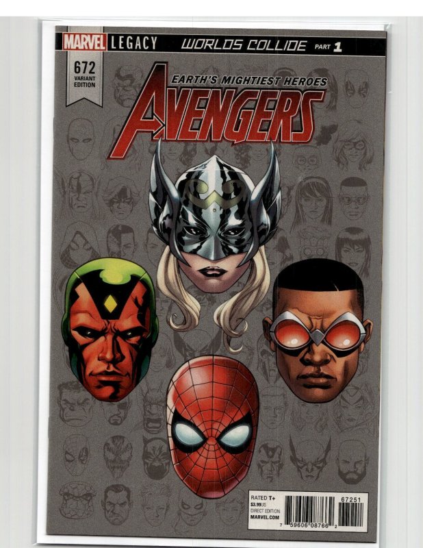 Avengers #672 McKone Cover (2017) The Avengers