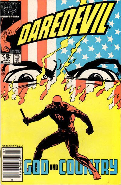 Daredevil #232 (Newsstand) VF ; Marvel | 1st Appearance Nuke