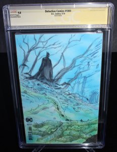 Detective Comics #1000 CGC (9.8) Signed & Sketch by Alan Quah, Steve Lydic - '19