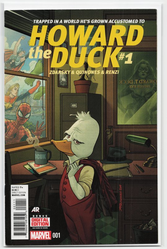 Howard the Duck #1 (2015) Howard the Duck