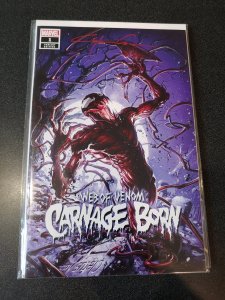 WEB OF VENOM CARNAGE BORN SIGNED BY CLAYTON CRAIN WITH COA