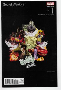 SECRET WARRIORS #1 HIP HOP VARIANT 2017 MARVEL COMIC