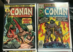 CONAN 4PC LOT (FN OB) DWELLER IN THE POOL!! 1975-82