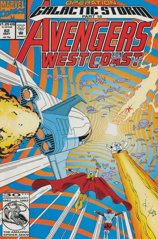 Avengers West Coast #82 VF/NM; Marvel | we combine shipping 