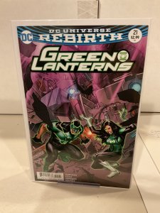 Green Lanterns #21  9.0 (our highest grade)  Emanuela Lupacchino Variant!