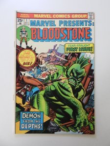 Marvel Presents #1 VG+ condition bottom staple detached from cover