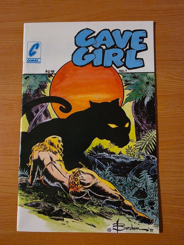 Cave Girl #1 ~ VERY FINE - NEAR MINT NM ~ 1991 Comax Comics GGA