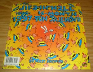 Life In Hell 16-Month Fun Calendar 1996/1997 #1 NEW - SEALED matt groening rare