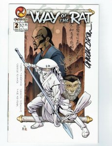 Way of the Rat #2 VF/NM signed by Chuck Dixon & Jeff Johnson - Crossgen Comics 