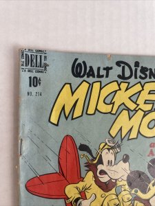 Four Color #214 1949 Dell Mickey Mouse Sky Adventure