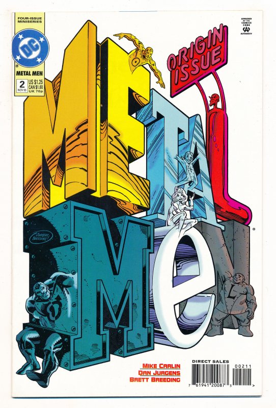 Metal Men (1993 2nd series DC) #1-4 VF Complete series