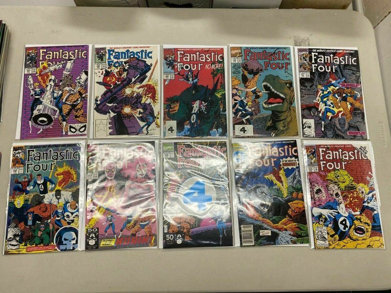Fantastic Four comic lot 65 different from #300-399 6.0 FN (1987-95)