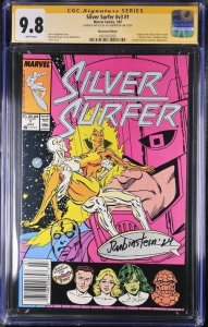 Silver Surfer  (1987) # v3 # 1 (CGC 9.8 SS) Signed & Sketch Joe Rubinstein