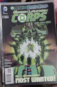 GREEN LANTERN CORPS  # 15  2013 DC   new 52  rise of the third army guy gardiner