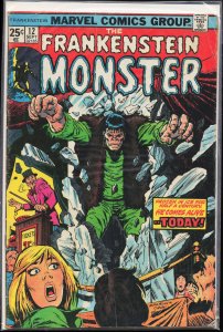 The Frankenstein Monster #12 (1974) Frankenstein Monster