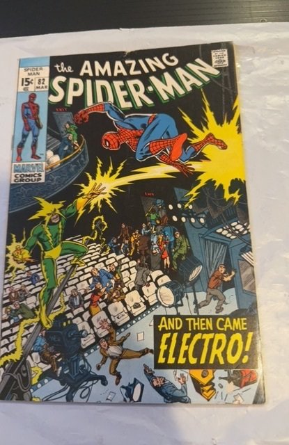The Amazing Spider-Man #82 (1970)then came Electro See descript