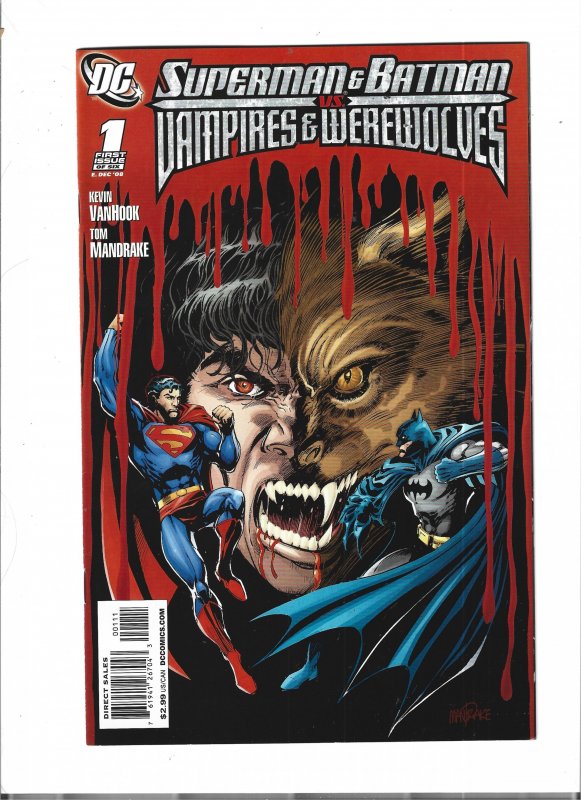 Superman and Batman vs. Vampires and Werewolves #1 through 5(2009) rsb1