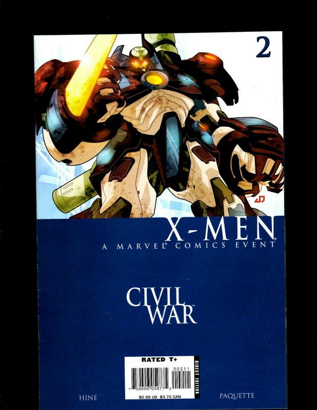 12 Comics XMen 1 2 3 4 5 6 Spec. Edition 1 Xtreme 4 11 Civil War 1 2 X-Men 4 HY7