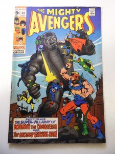 The Avengers #69 (1969) VG+ Condition stain fc