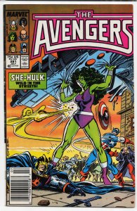The Avengers #281 (1987) The Avengers [Key Issue]