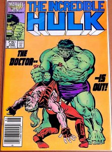 Incredible Hulk #320 Newsstand Edition (1986) [MCU Wolverine Deadpool]