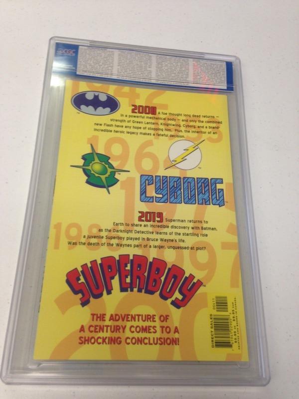 Superman & Batman: Generations II #4 CGC 9.8 Old label (Case Cracked)