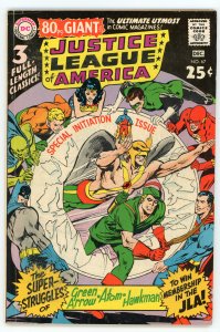 Justice League of America #67 Mike Sekowsky Green Arrow Aquaman  VF-